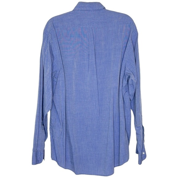 Brooks Brothers Blue Button Down Long‎ Sleeve Shirt Size 16-5 - Picture 3 of 8